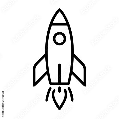 Ícono Cohete PNG