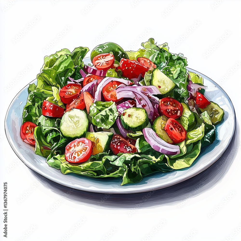 salad with tomatoes and cucumbers salad with tomatoes and cucumbers