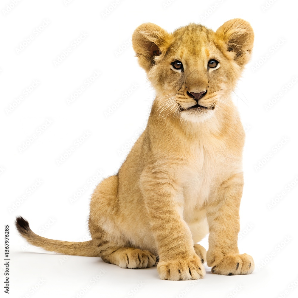 Obraz premium Lion Cub. 