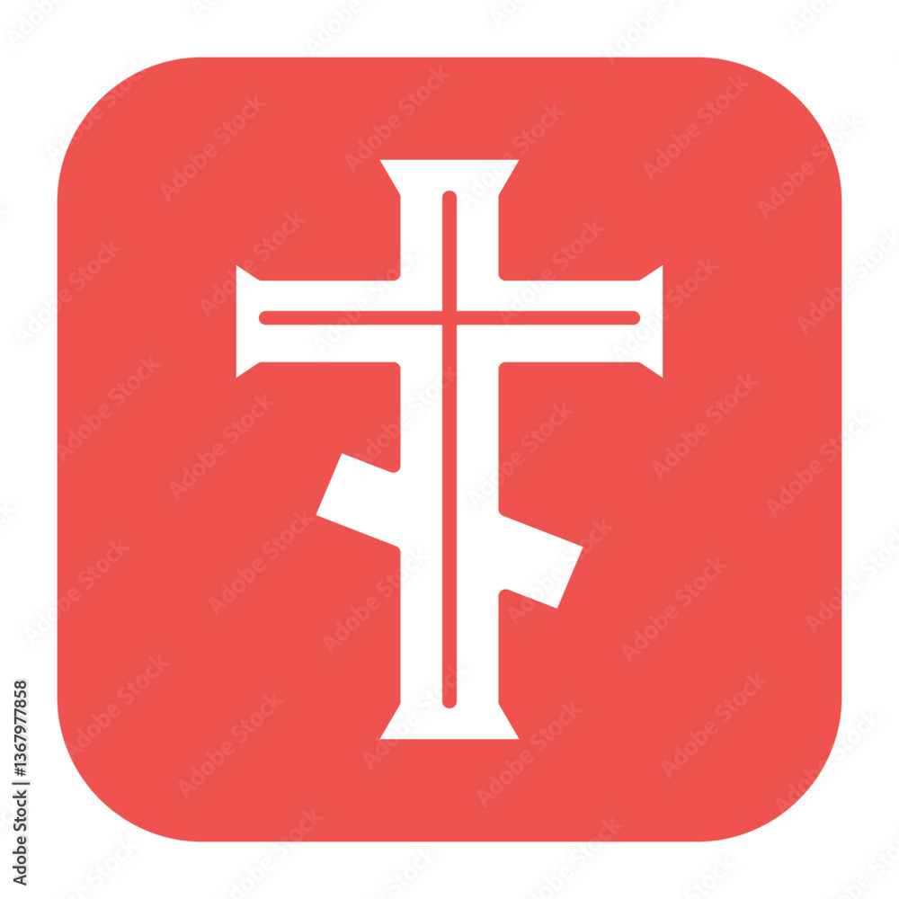 Obraz premium Orthodox Cross Icon