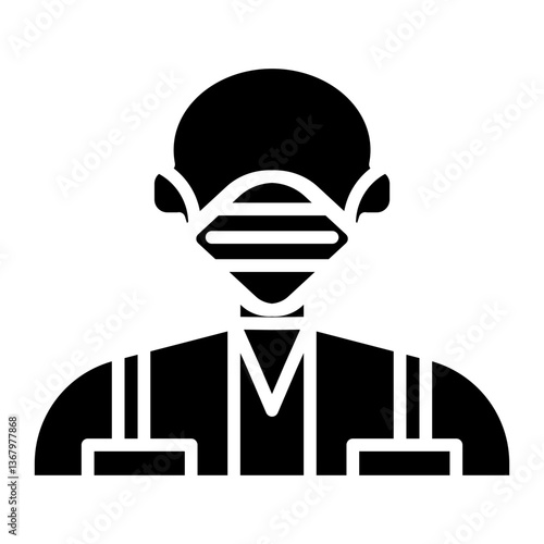 Man Face Mask Icon