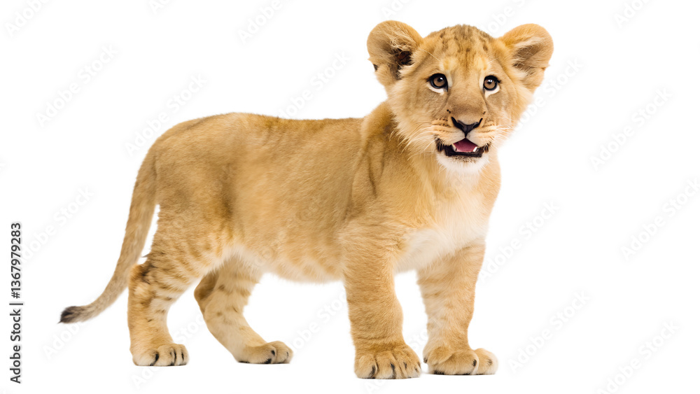 Obraz premium Lion Cub. 