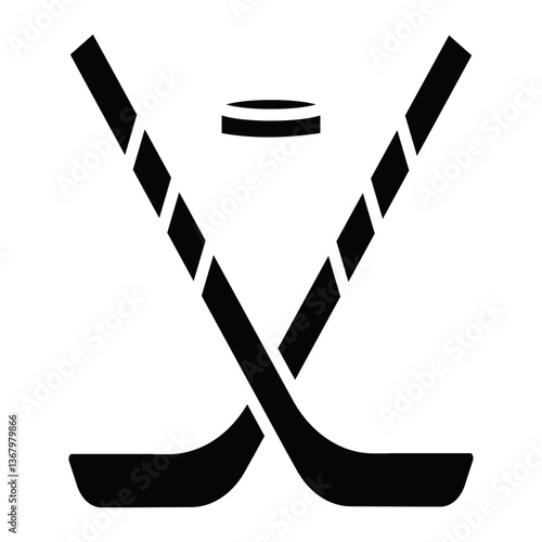 Hockey stick Icon