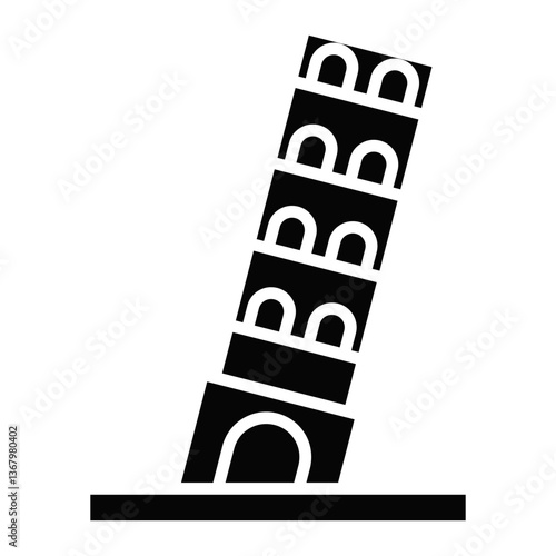 Leaning Tower Icon