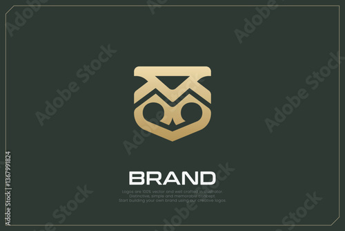 Global Networking Trading Logo Gold