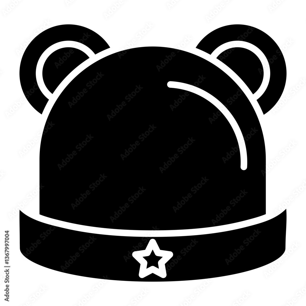 Obraz premium Baby hat Icon