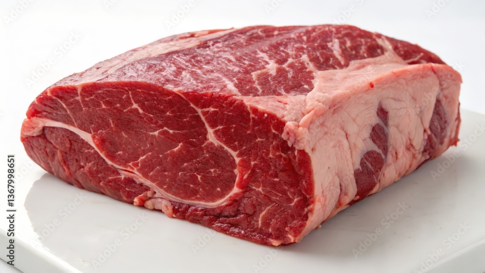 Raw Beef Chuck Roast – Fresh Uncooked Cut of Meat for Cooking
Raw Beef Chuck Roast – Fresh Uncooked Cut of Meat for Cooking