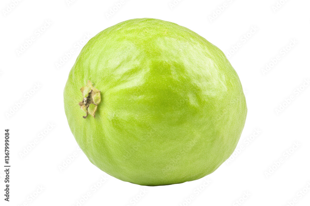 A fresh guava on transparent background A fresh guava on transparent background