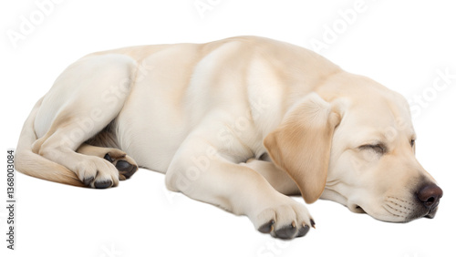 Sleeping Labrador Retriever Puppy