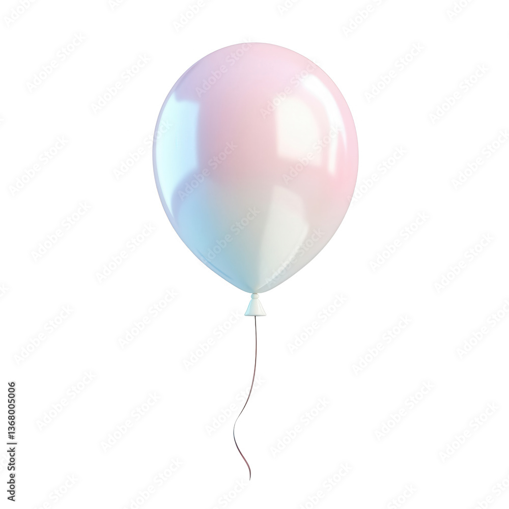 Floating Iridescent Balloon: A single, elegant balloon hovers, its surface shifting with pastel hues. The ethereal beauty suggests joy, celebration, and delicate lightness. Floating Iridescent Balloon: A single, elegant balloon hovers, its surface shifting with pastel hues. The ethereal beauty suggests joy, celebration, and delicate lightness.