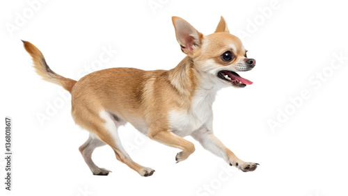 Playful Chihuahua Running