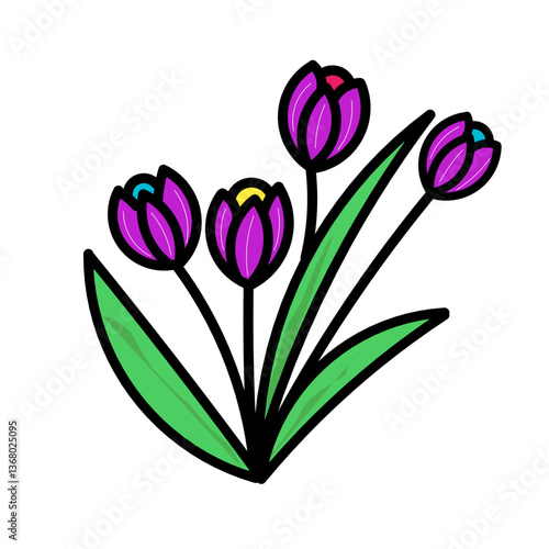 bouquet of tulips