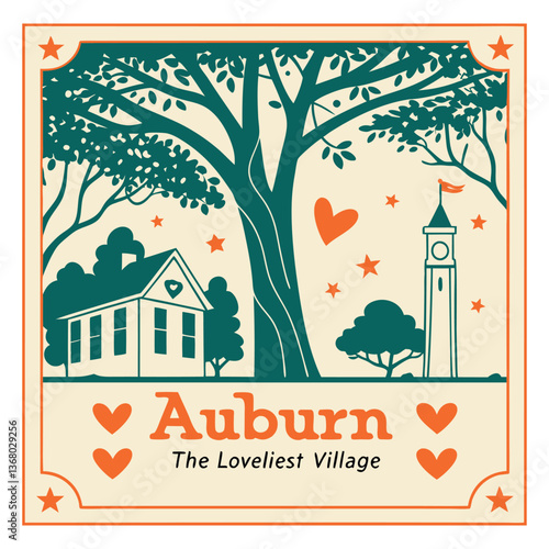 Auburn - The Loveliest Village - Whimsical Charm
