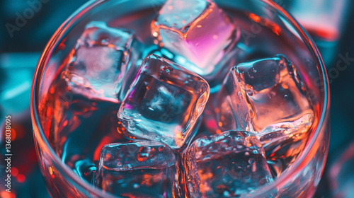 グラスの中の氷