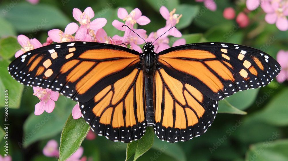 Naklejka premium 美しいちょうちょ