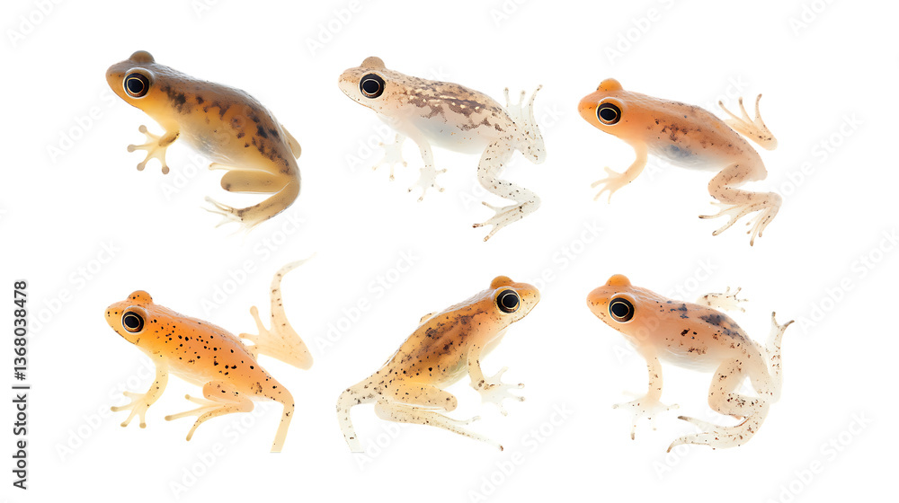 Pack Tiny Tadpole set in Different Poses Against Transparent Background for Aquatic Illustrations, Nature Art, or Amphibian-Themed Designs Pack Tiny Tadpole set in Different Poses Against Transparent Background for Aquatic Illustrations, Nature Art, or Amphibian-Themed Designs
