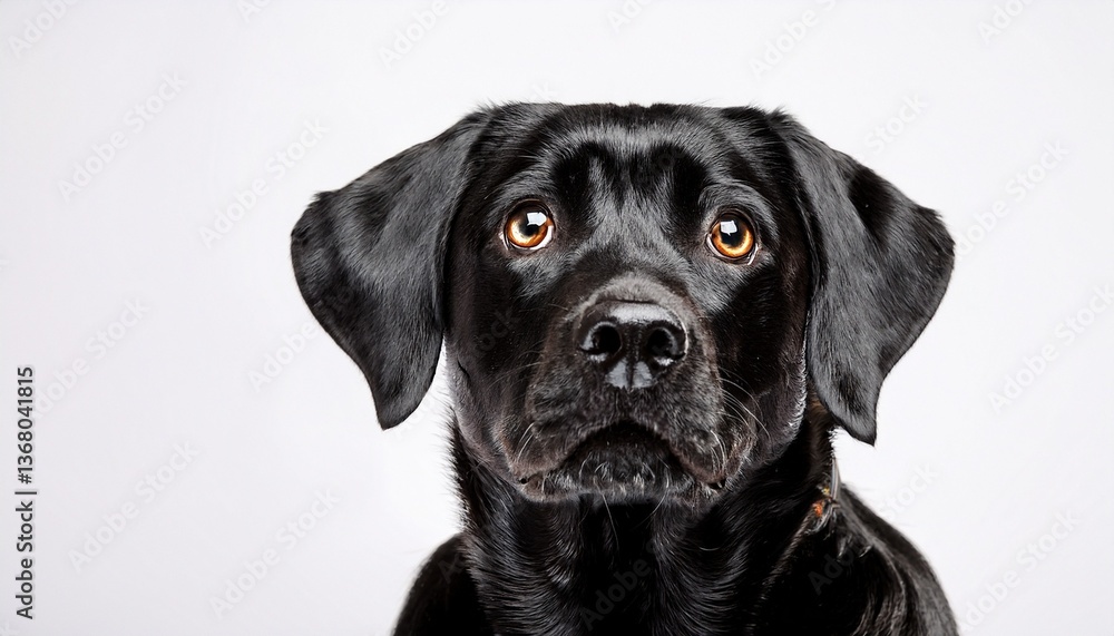 Fototapeta premium black labrador retriever