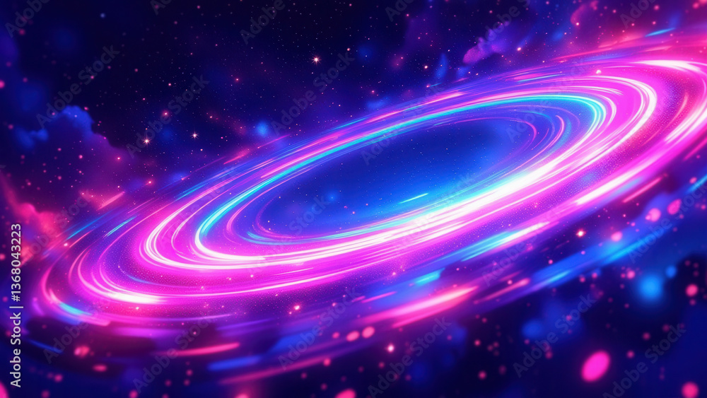 Obraz premium anime wallpaper abstract illustration background