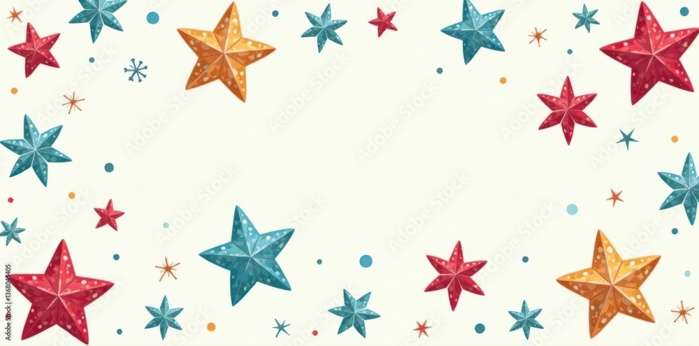 Adorable hand-drawn star & snowflake pattern Perfect for winter holidays , download, adorable Adorable hand-drawn star & snowflake pattern Perfect for winter holidays , download, adorable
