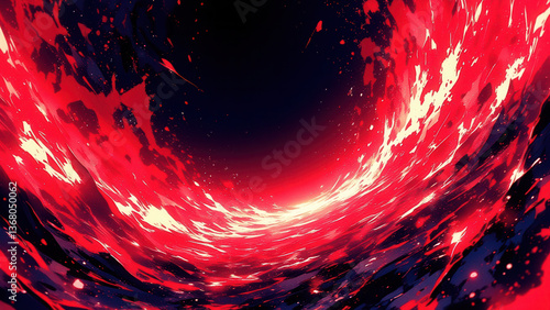 anime wallpaper abstract illustration background