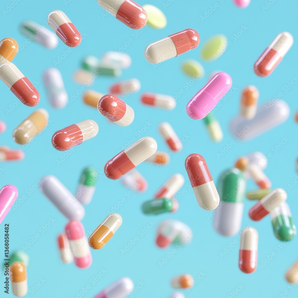 Vibrant Pharma Innovation Dynamic Capsule Visualization of Next-Gen Drug Delivery - Cutting-Edge Medical Technology for Pharmaceutical Marketing Vibrant Pharma Innovation Dynamic Capsule Visualization of Next-Gen Drug Delivery - Cutting-Edge Medical Technology for Pharmaceutical Marketing