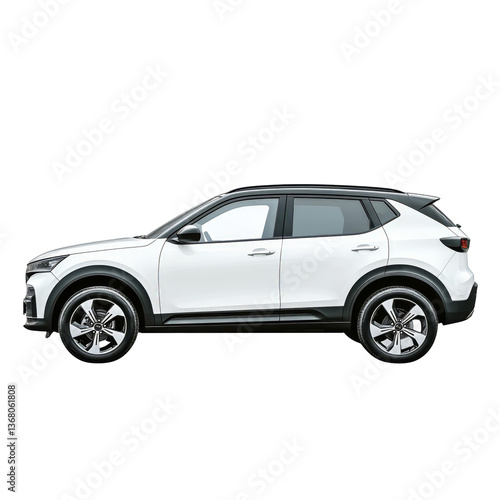 Suv car on transparent background