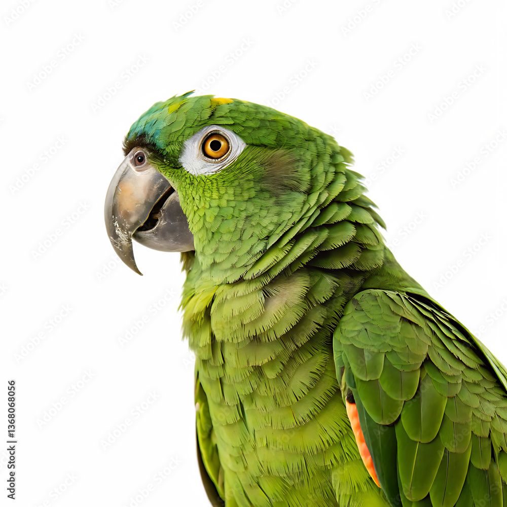 Obraz premium Parrot isolated