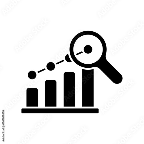 Icon a prediction, isolated against a clean background.