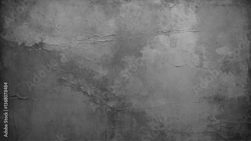 Dark grey textured concrete wall background, Close-up of grey textured concrete wall background