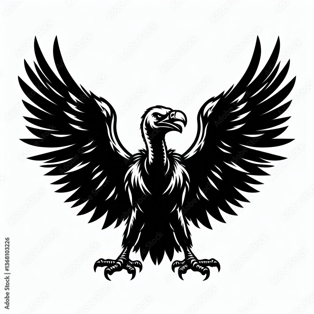 Fototapeta premium vector illustration birds silhoutee