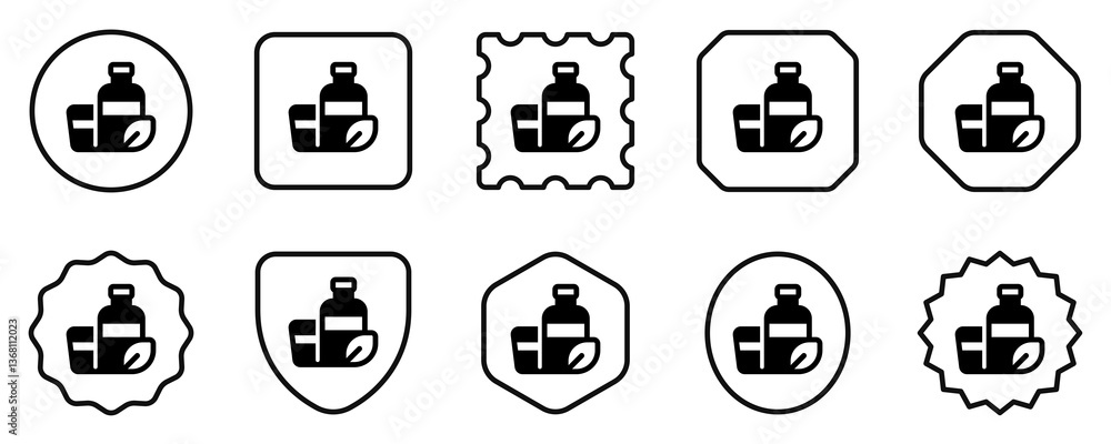 Editable biodegradable packagind, bottle, cup vector icon. Environment, ecology, eco-friendly. Part of a big icon set family. Perfect for web and app interfaces, presentations, infographics, etc Editable biodegradable packagind, bottle, cup vector icon. Environment, ecology, eco-friendly. Part of a big icon set family. Perfect for web and app interfaces, presentations, infographics, etc