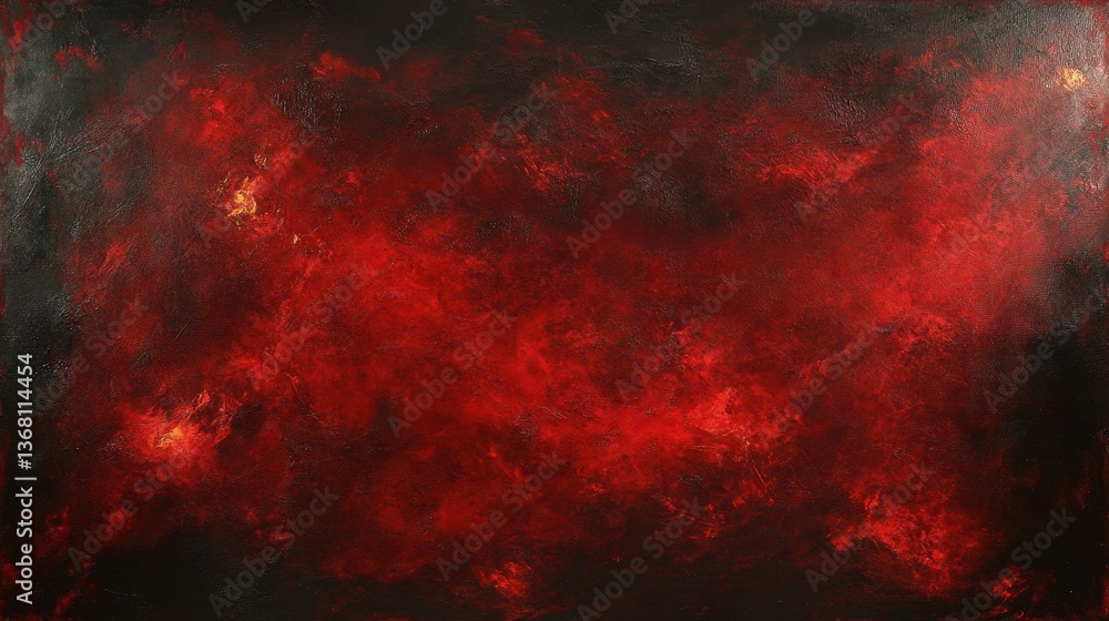 A vibrant abstract painting featuring a dynamic interplay of deep red and rich black hues, creating a striking contrast that evokes a sense of passion and intensity. A vibrant abstract painting featuring a dynamic interplay of deep red and rich black hues, creating a striking contrast that evokes a sense of passion and intensity.