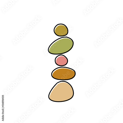 balance stone element