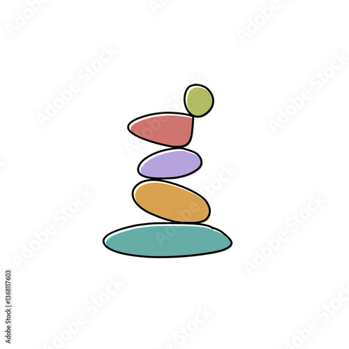 balance stone element