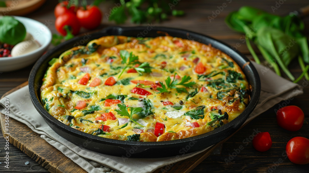 Mediterranean Omelette: Greek-Inspired Goodness in Every Bite Mediterranean Omelette: Greek-Inspired Goodness in Every Bite