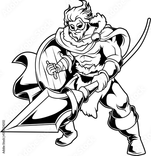 Balder, strahlender Gott des Lichts und der Reinheit, Symbol für Güte, Schönheit und tragisches Schicksal in der nordischen Mythologie.