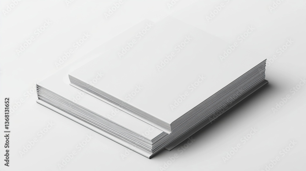 Blank Book Mockup Blank Book Mockup