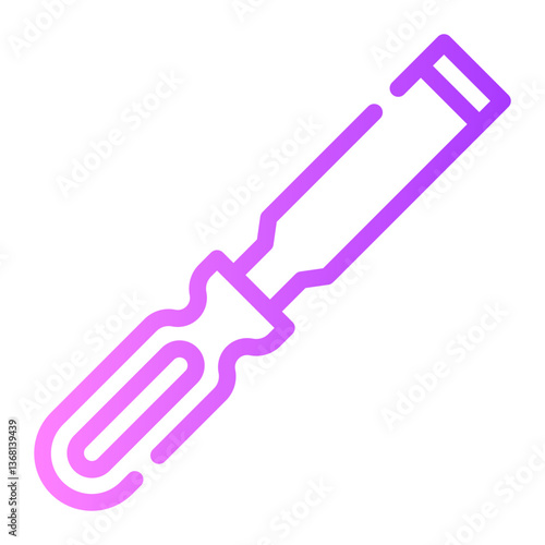 chisel gradient icon