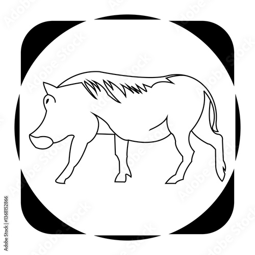  wild boar icon