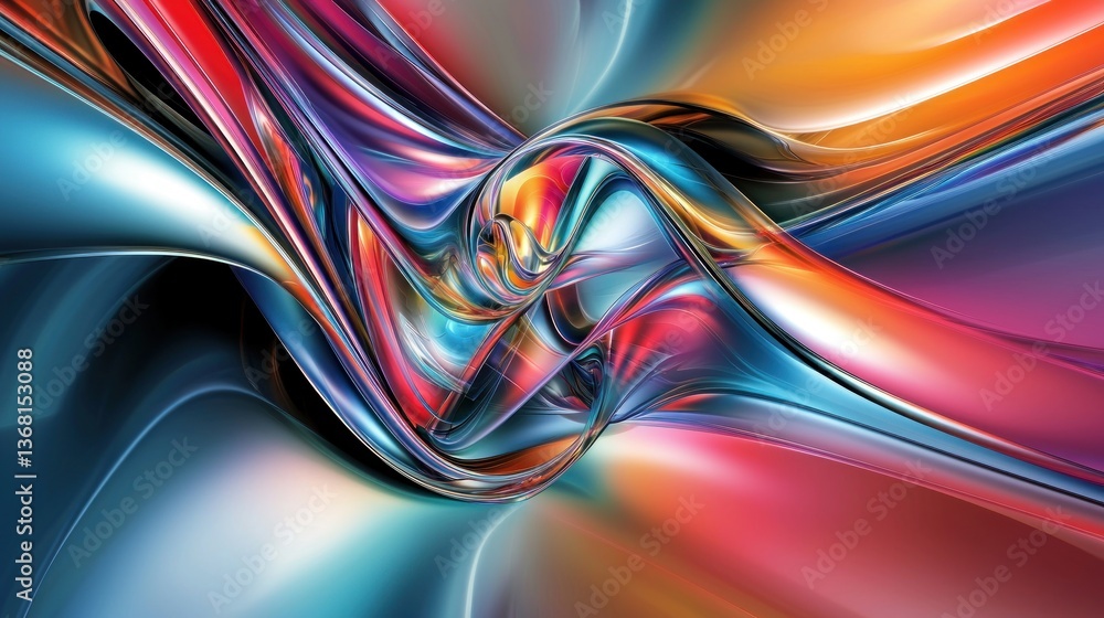 Abstract liquid dynamic swirls, vibrant colors, background Abstract liquid dynamic swirls, vibrant colors, background