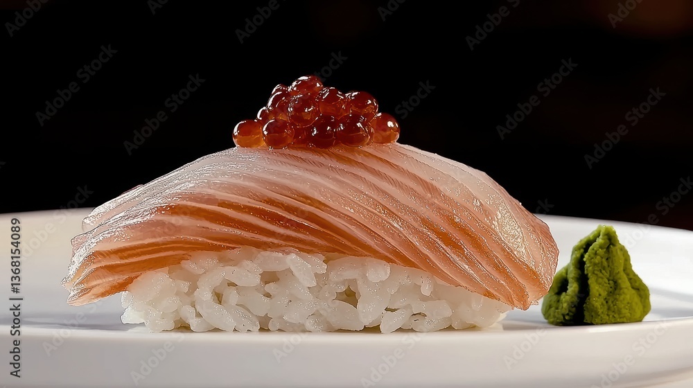 Savoring sushi delights japanese cuisine food photography gourmet restaurant close-up view culinary art Savoring sushi delights japanese cuisine food photography gourmet restaurant close-up view culinary art