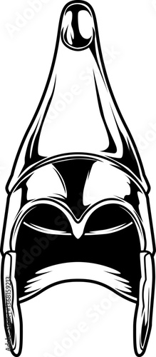 Antiker Daker-Helm mit markanter Form und Gesichtsschutz – Symbol für kriegerische Stärke und historischen Stolz.