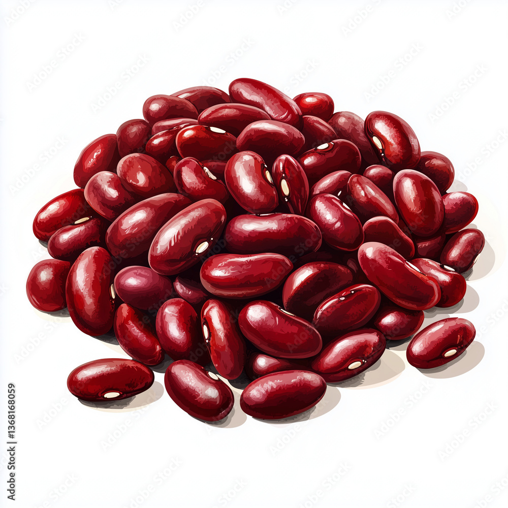 kidney beans isolated on white background
kidney beans isolated on white background