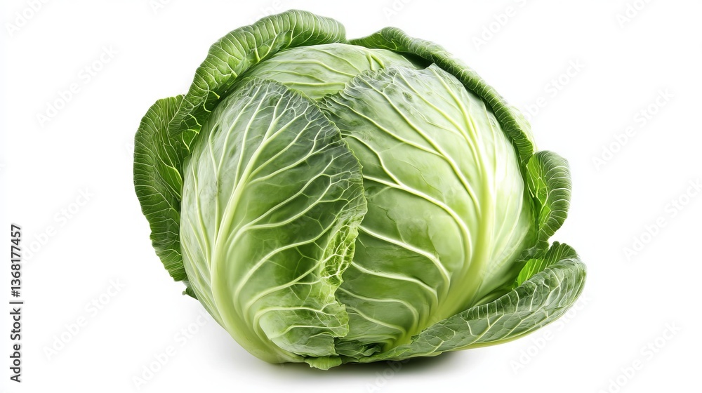 Fototapeta premium Cabbage isolated on white