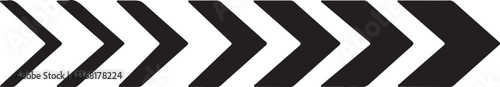 High resolution Dynamic moving arrow symbol isolated on transparent background. vector illustration