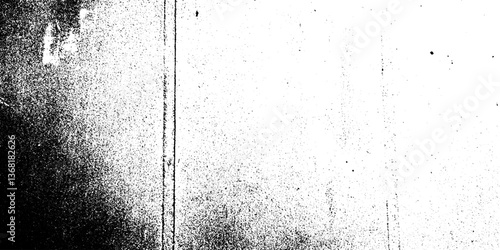 Old Paper Background with Rough Grainy Texture and Distressed Edges Vintage Retro Vector Design.