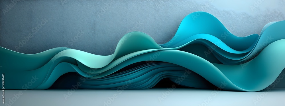 Undulating azure digital currents weaving and pulsating through a starkly contrasted grayscale landscape representing the ceaseless dynamism of technological progress