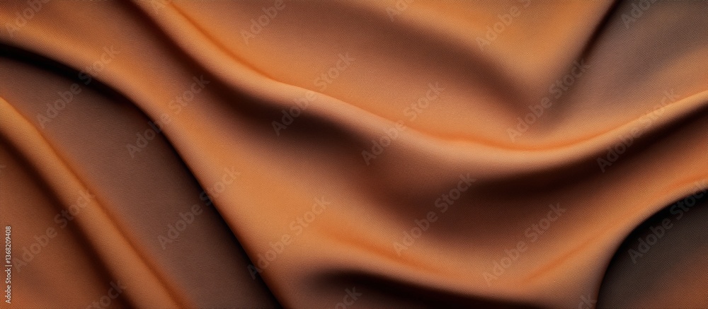 Fototapeta premium Rich Espresso Brown to Mocha Velvet Gradient, Smooth Color Transition