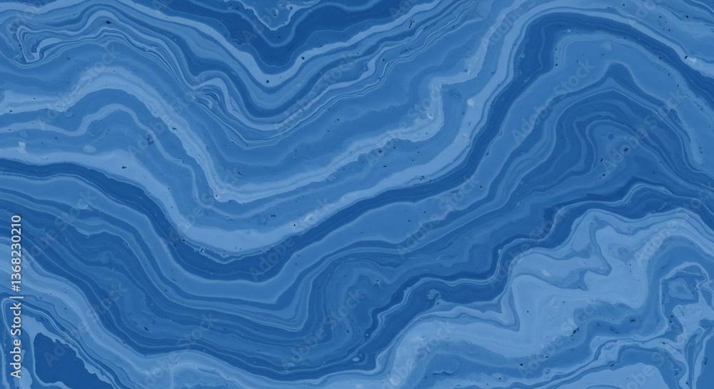 Serene Blue Swirls Abstract Texture. AI Generated Serene Blue Swirls Abstract Texture. AI Generated