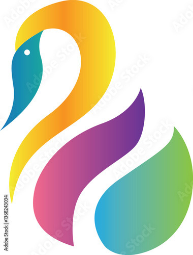 abstract vector logo